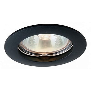 Светильник встраиваемый ARTE LAMP Basic A2103PL-1BK